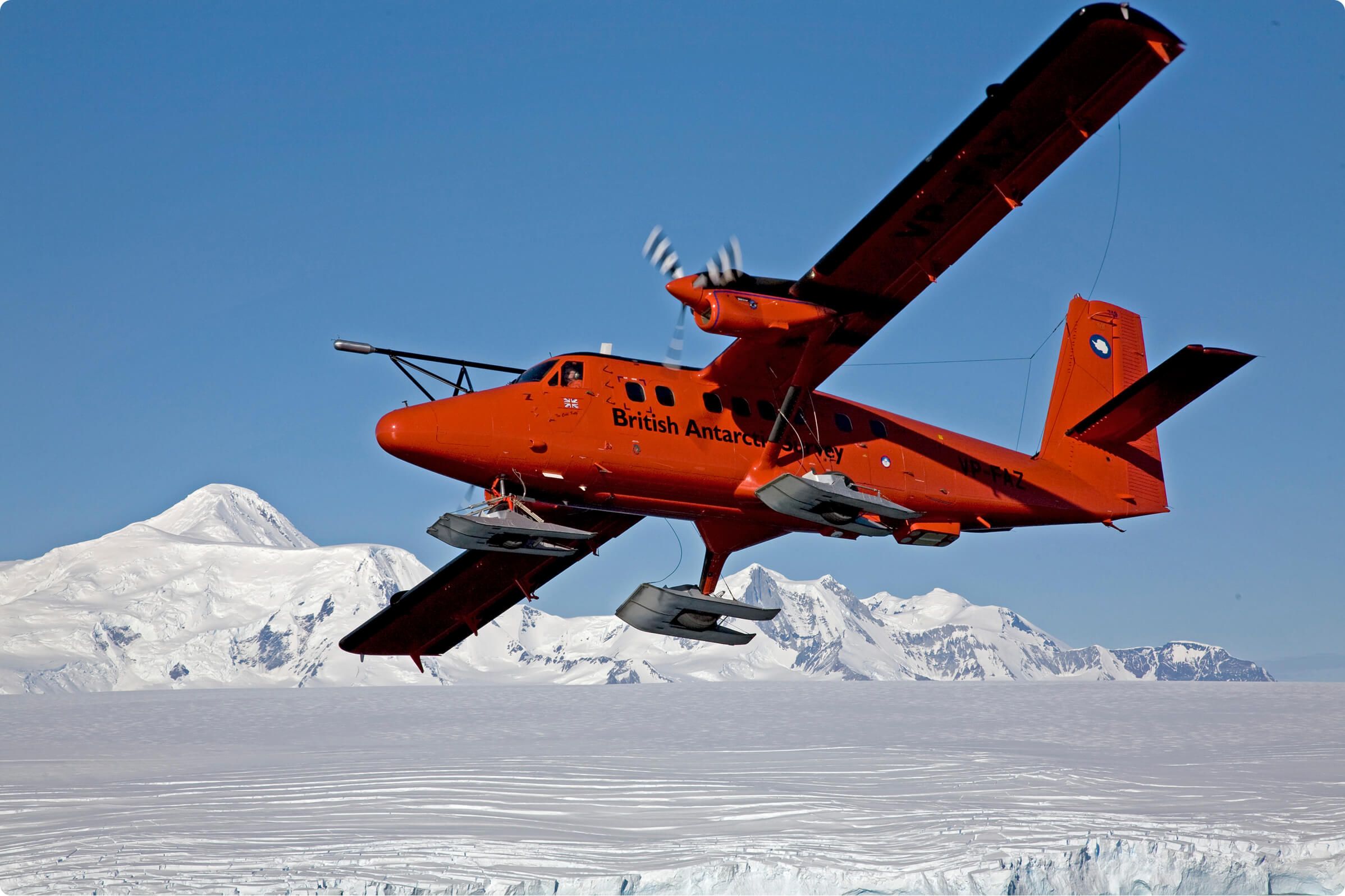 Our Twin Otter aircraft